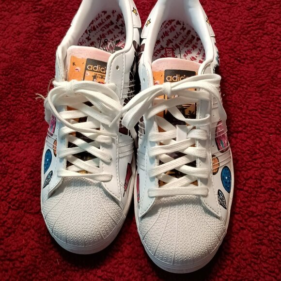 Adidas Shoes Labubu Artist Kasing Lung Disney Superstar Mickey Mouse Design - Picture 2 of 12